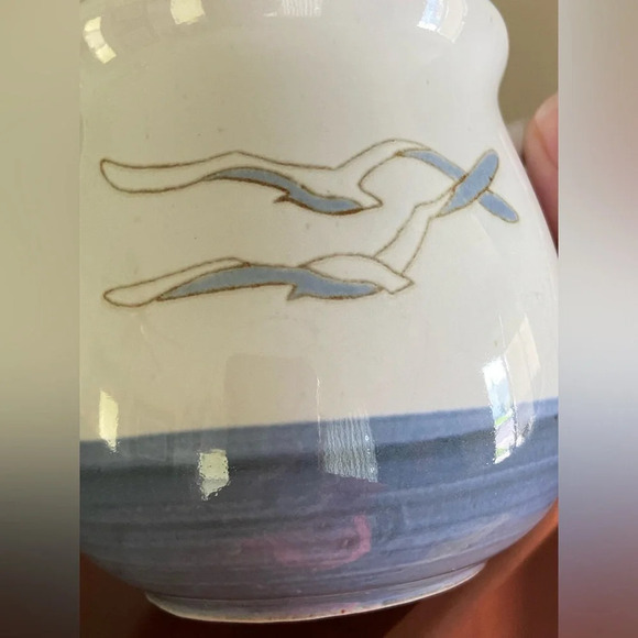 Vintage Otagiri Original Speckled Flying Seagull Bird Mug Made in Japan Retro - Picture 7 of 7